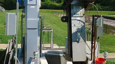 in-ground wastewater bar screen