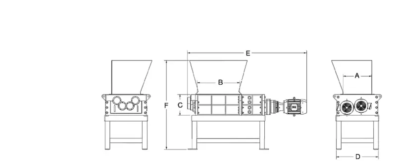 TASKMASTER QS3200 Dimensions Drawing