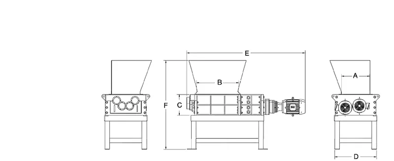 TASKMASTER QS2400 Dimensions Drawing
