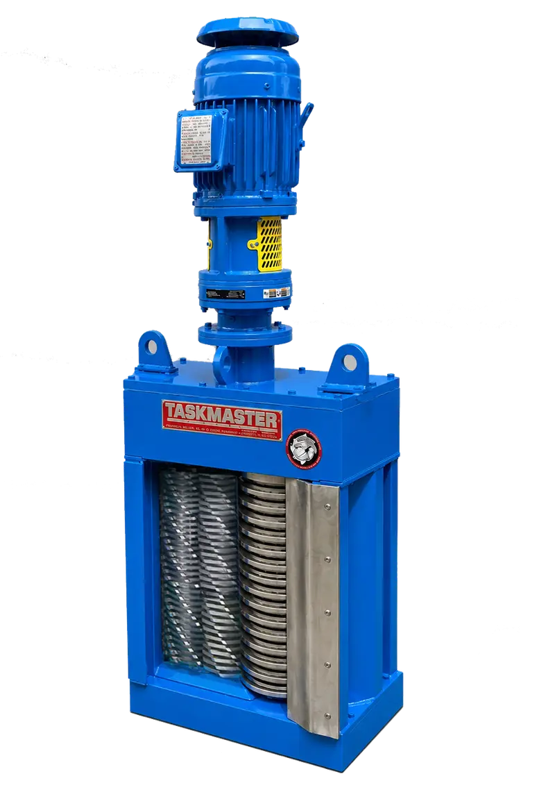 TASKMASTER SD in-channel grinder with screening system