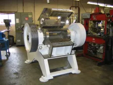 The Vulcanator Rubber Granulator in stainless steel.