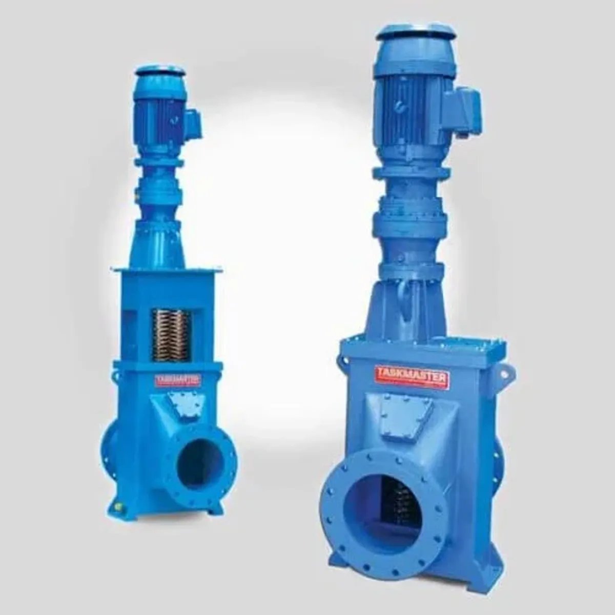 two inline grinders blue