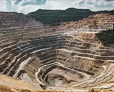 Open-pit mine