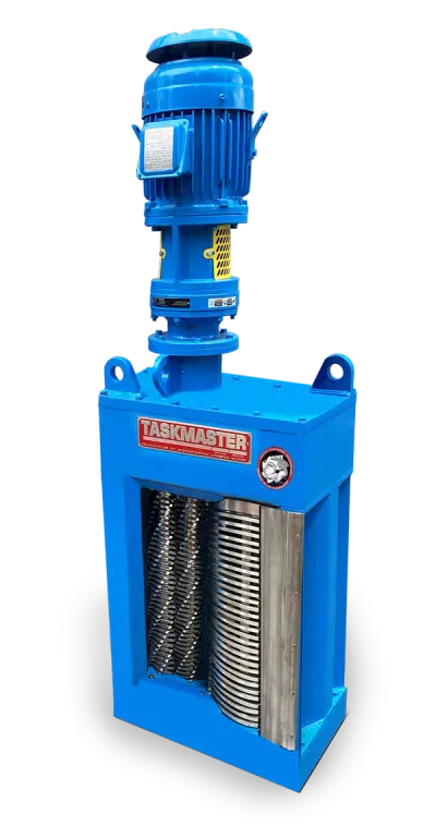 TASKMASTER SD in-channel grinder with screening system