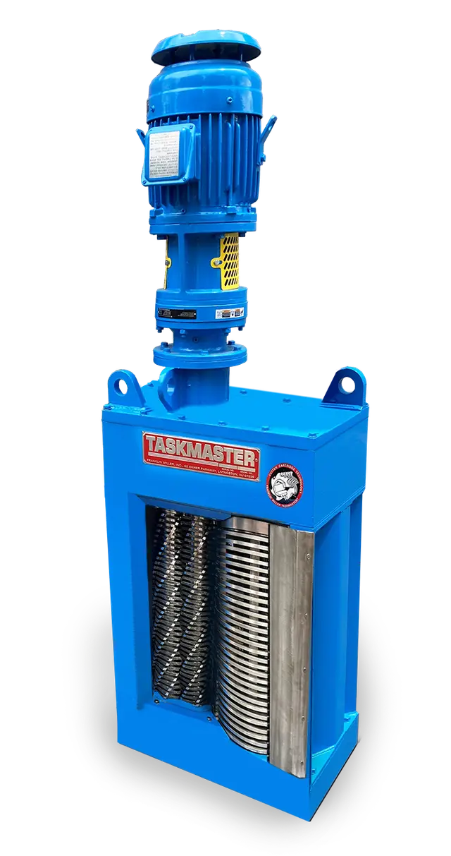TASKMASTER SD in-channel grinder with screening system