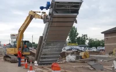 Screenmaster® CS Bar screen Helps Township Weather the Stormwater