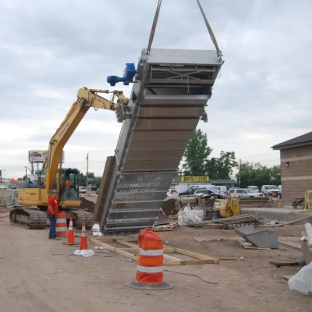 Screenmaster® CS Bar screen Helps Township Weather the Stormwater