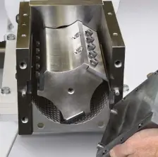 Lab Style Knife Mill metal parts