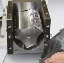 Lab Style Knife Mill metal parts