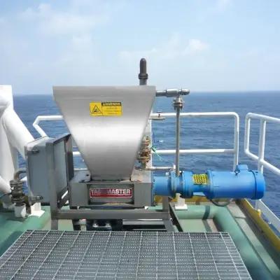 TM8500 product on boat in ocean