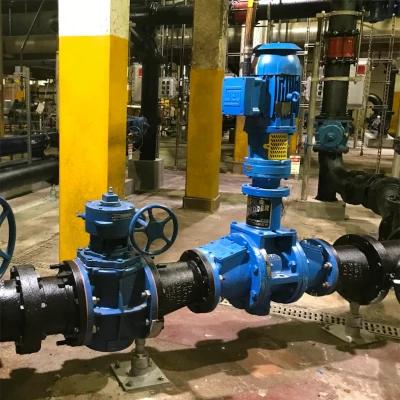pipe system for sludge processing