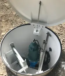 Grinder Manhole internals