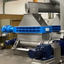 Heavy Duty Industrial Shredder indoors