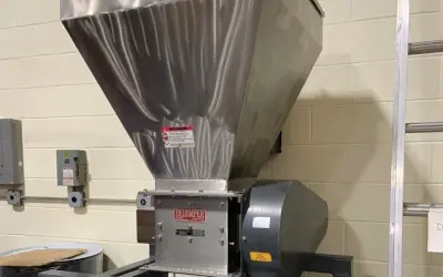 delumper machine installed