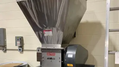 delumper machine installed