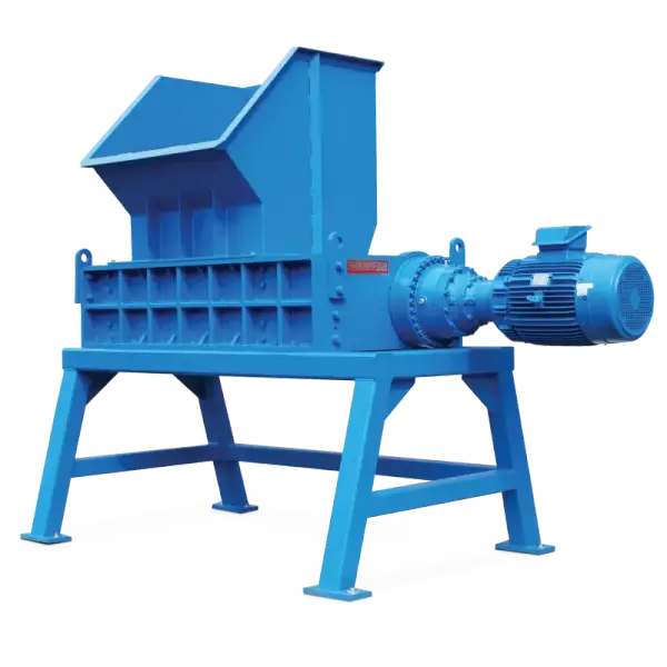 An industrial shredder