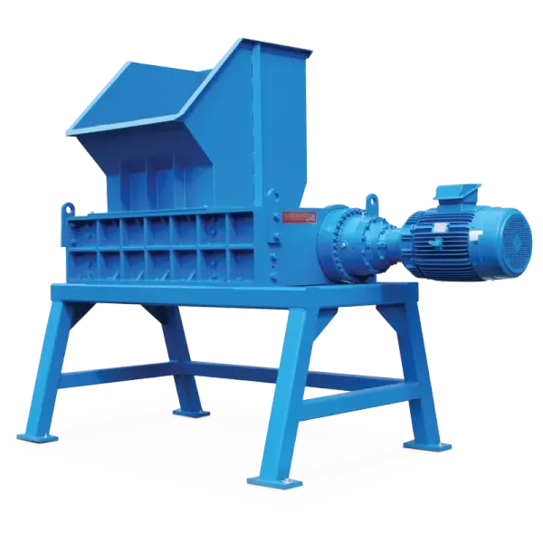 An industrial shredder