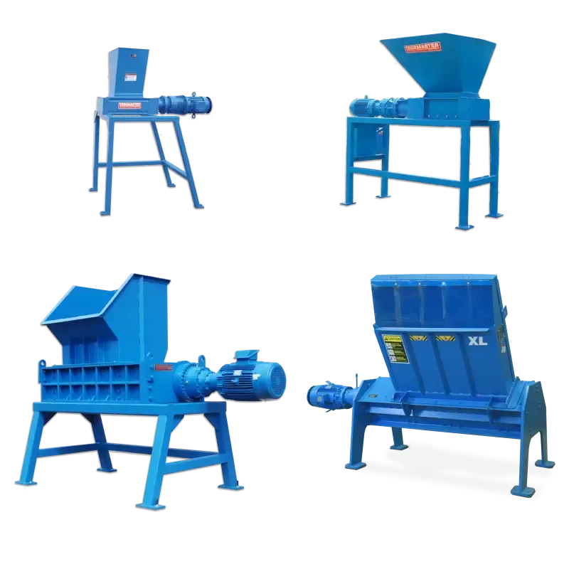 Group of Franklin Miller Industrial Shredders