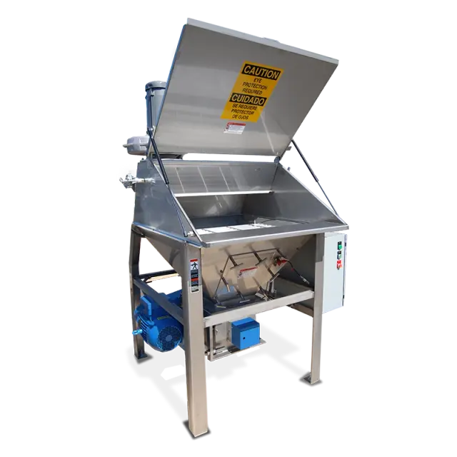 Bag Dump Station With DELUMPER Crushers