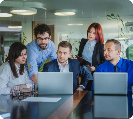 Franklin Miller engineering team collaborating on custom equipment solutions