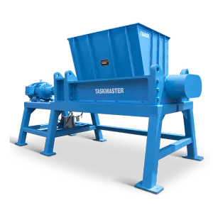 The heavy duty Taskmaster TM4000 industrial shredder.