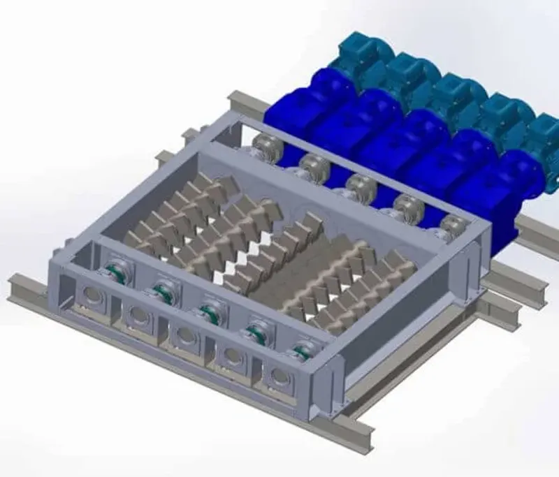 5 Shaft LP Rendering