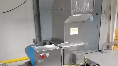 DELUMPER crusher installed for freeze-dried mushroom processing