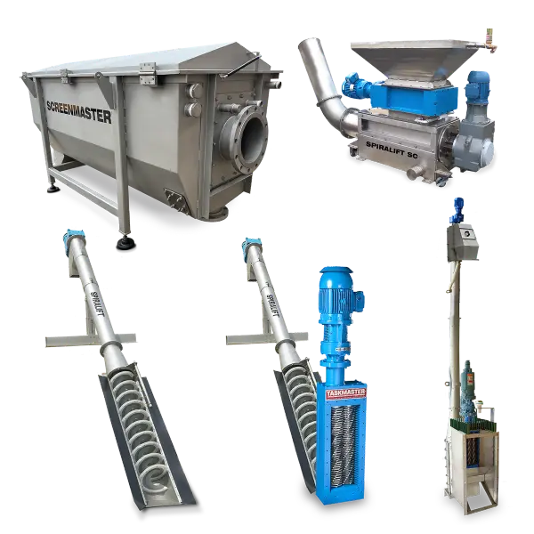 SCREENMASTER and SPIRALIFT Wastewater Screens Product Line