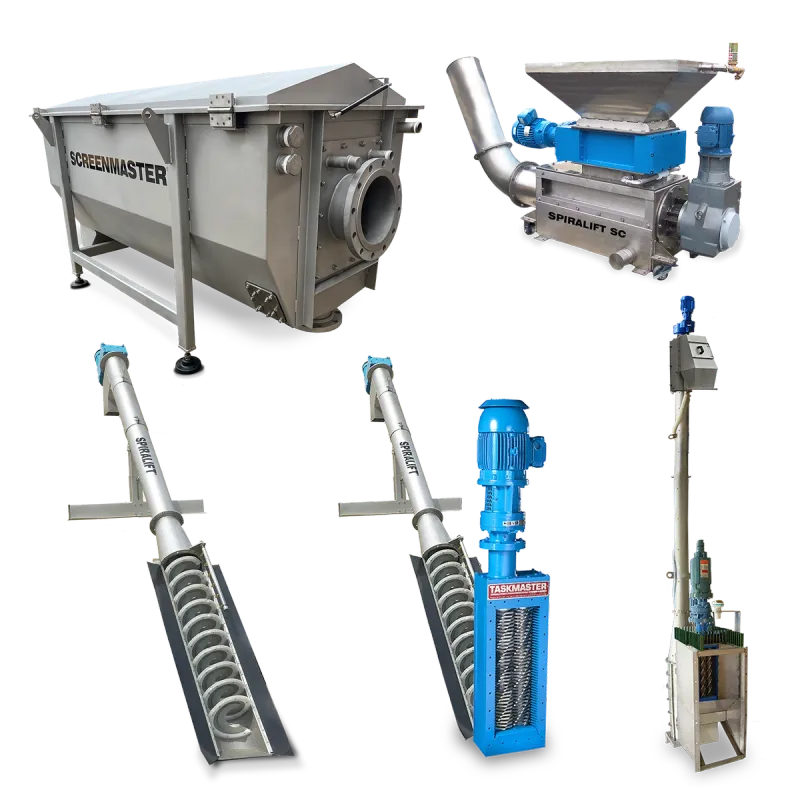 SCREENMASTER and SPIRALIFT Wastewater Screens Product Line