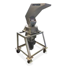 Vertical standing hammer mill