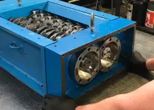 tm1600 close up of machine