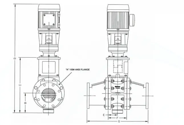 Super Shredder Dimensions Drawing