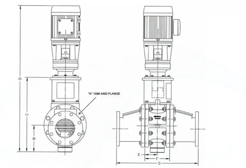 Super Shredder Dimensions Drawing