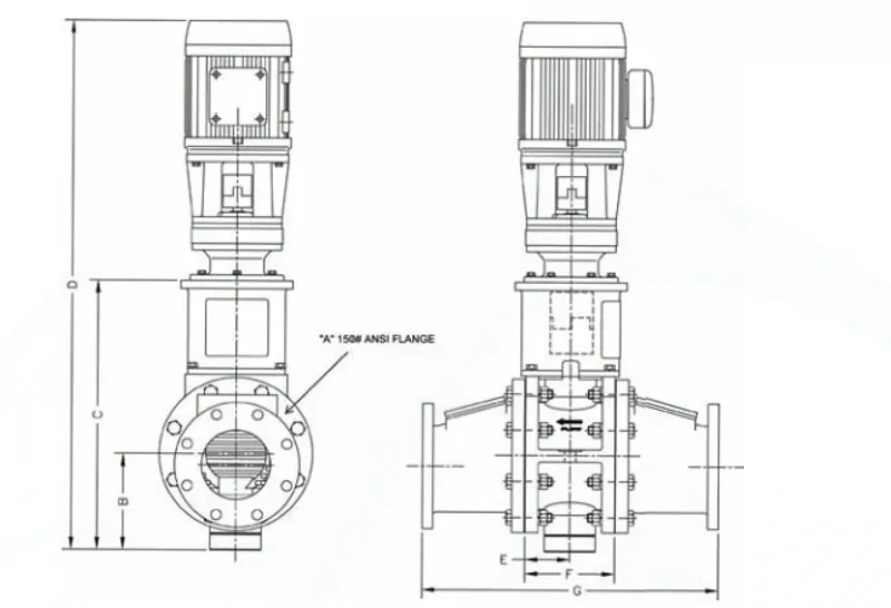 Super Shredder Dimensions Drawing