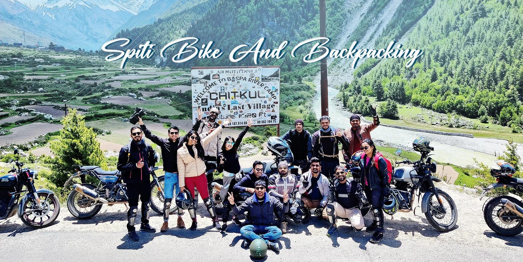 Best Spiti Valley Bike Backpacking Trip 2025| Spiti Bike Tours