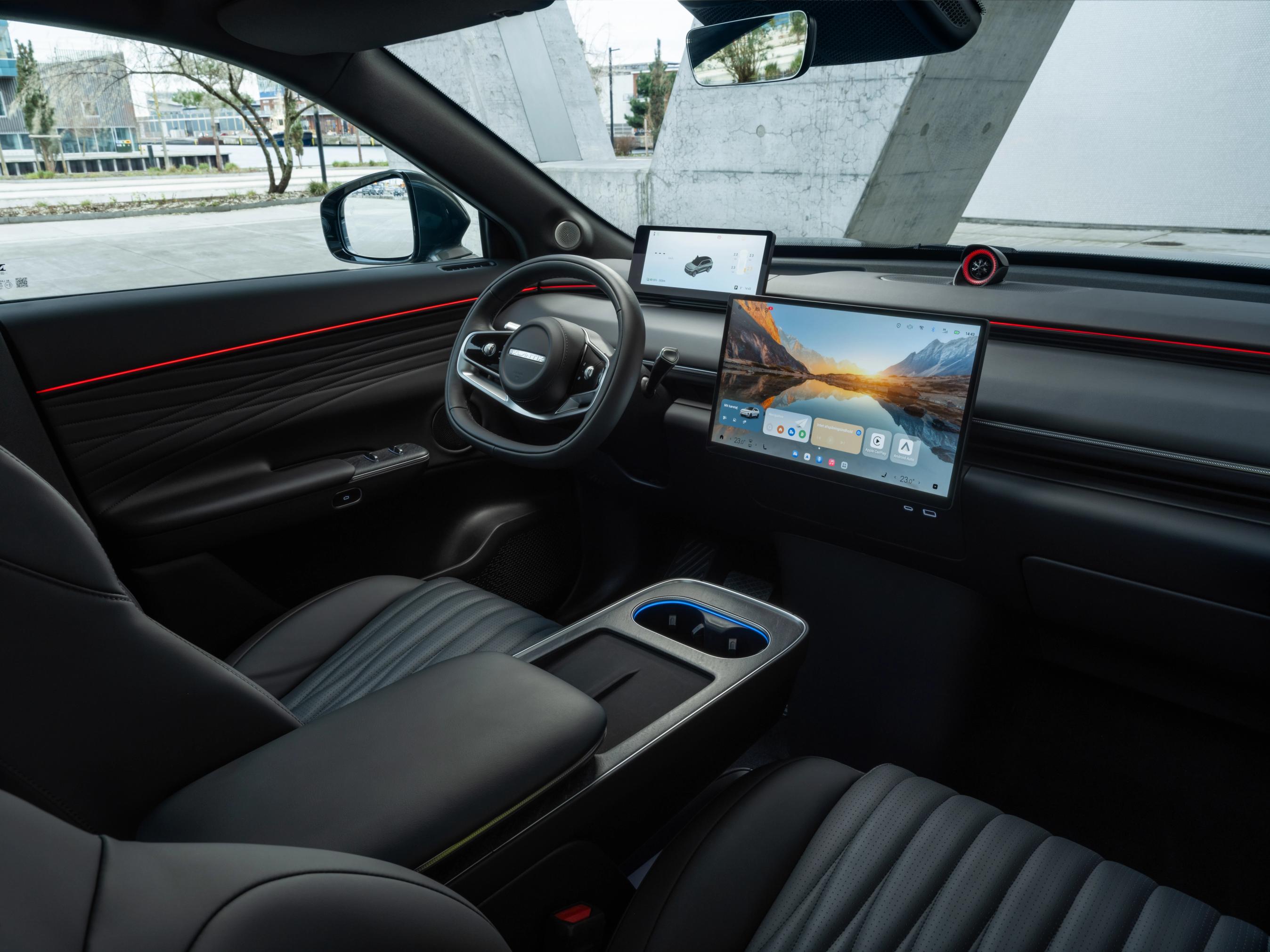 Kabinen i en Exlantix ET