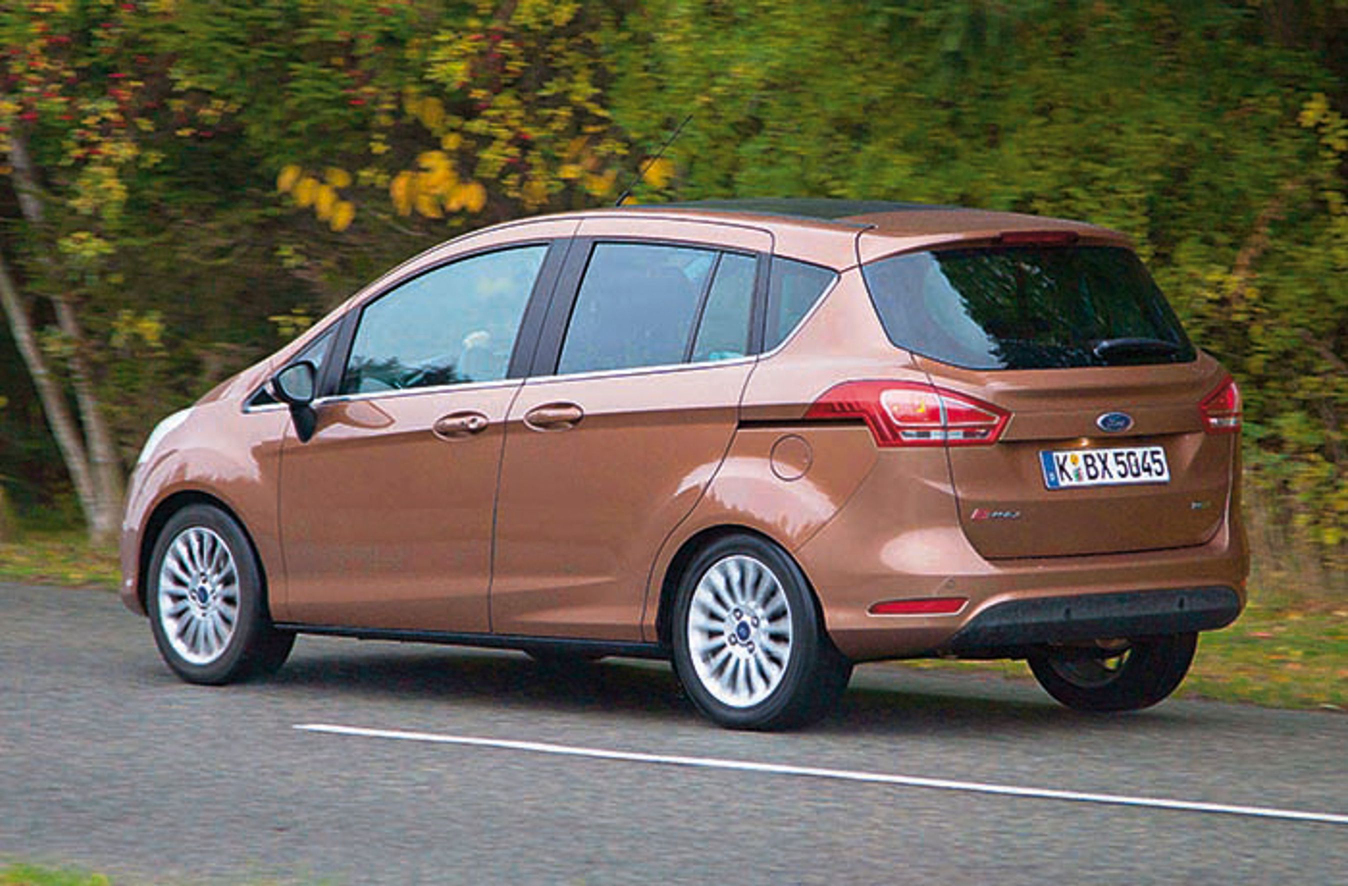 Ford B-Max set bagfra