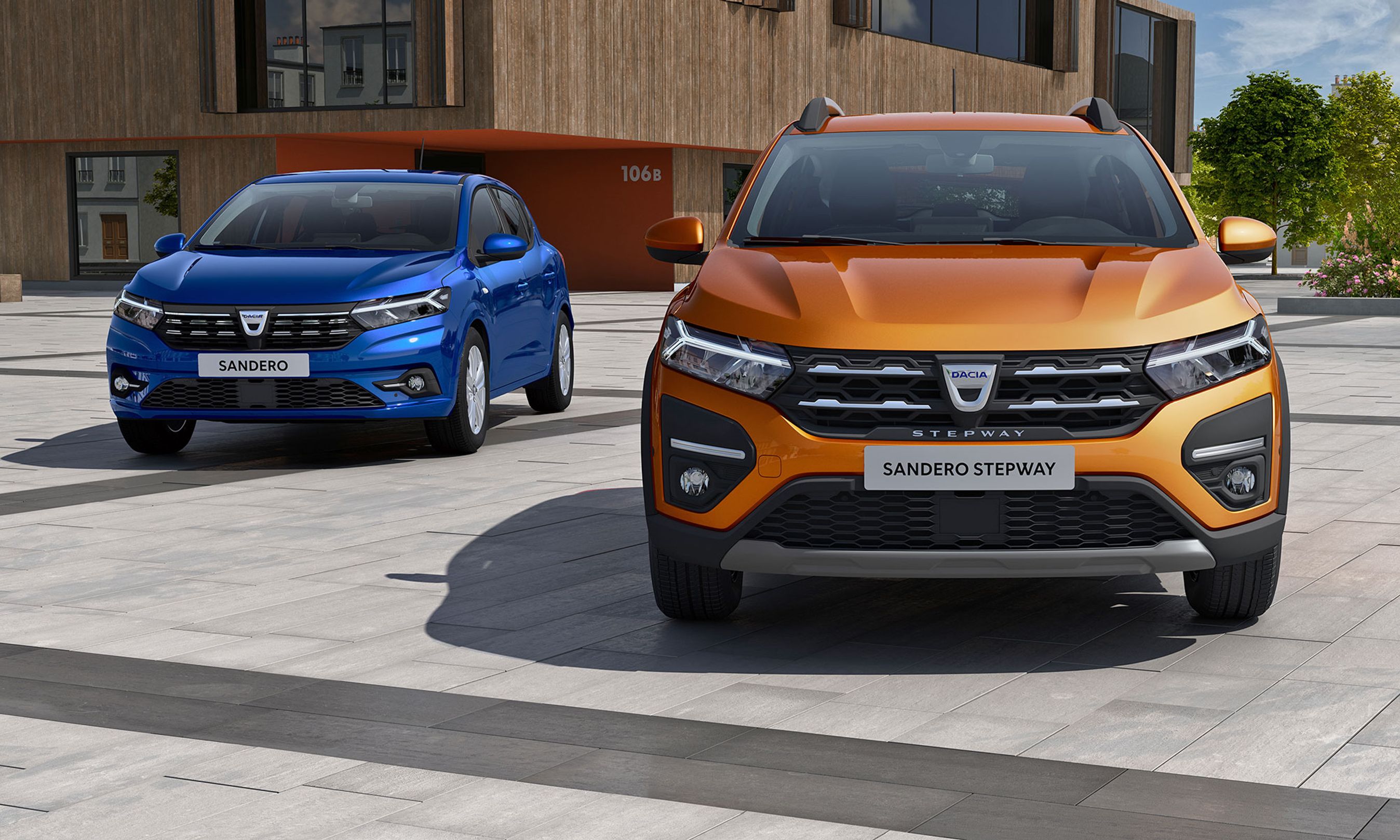 De nye udgaver af Dacia Sandero og Sandero Stepway.