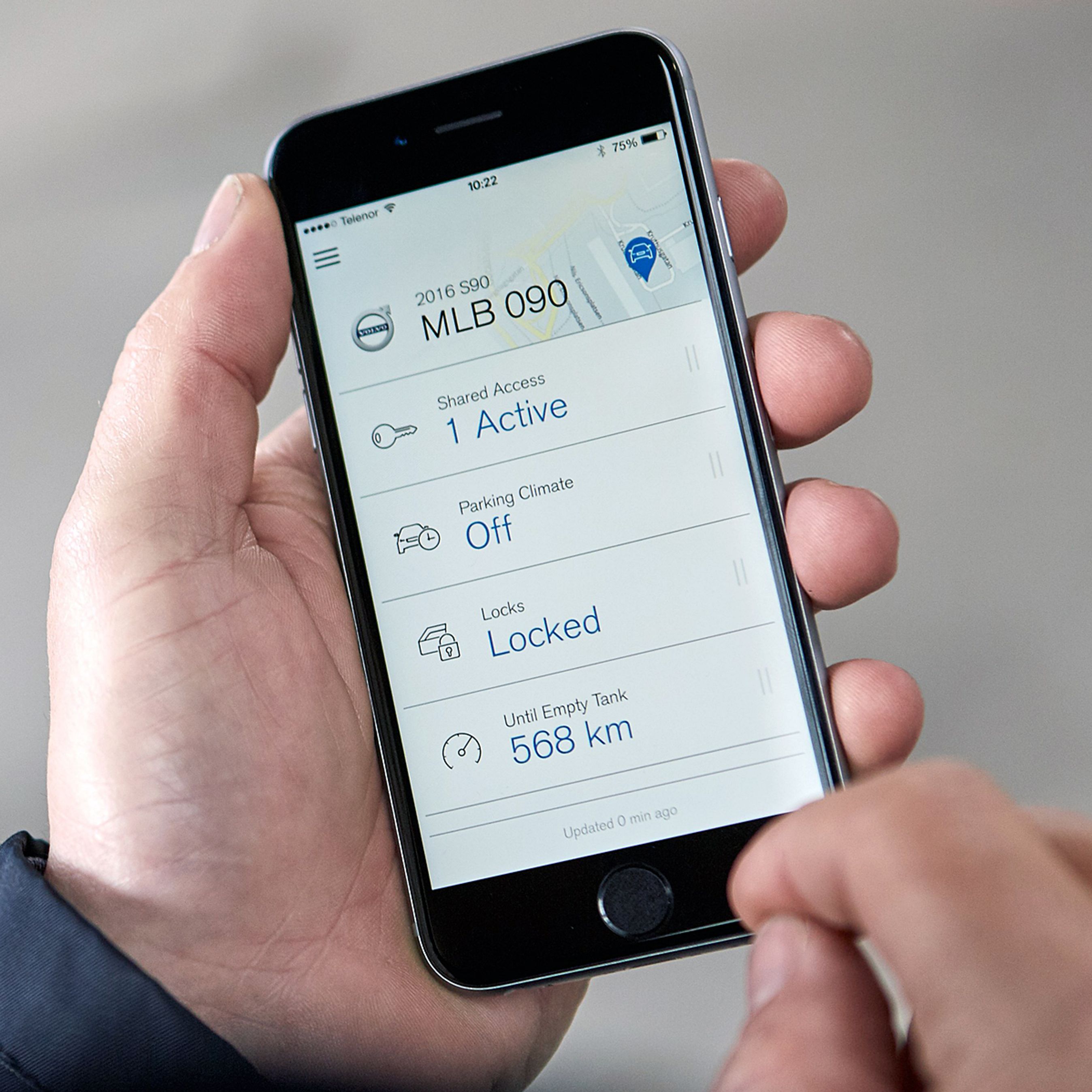 Med app'en kan man dele "nøglen" med andre og samtidig have overblik over, hvem der har aktive nøgler.