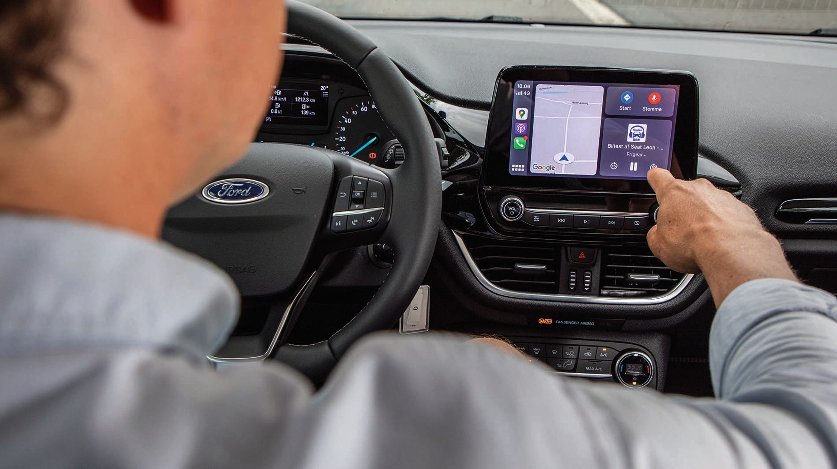 Kør sikkert med skærm