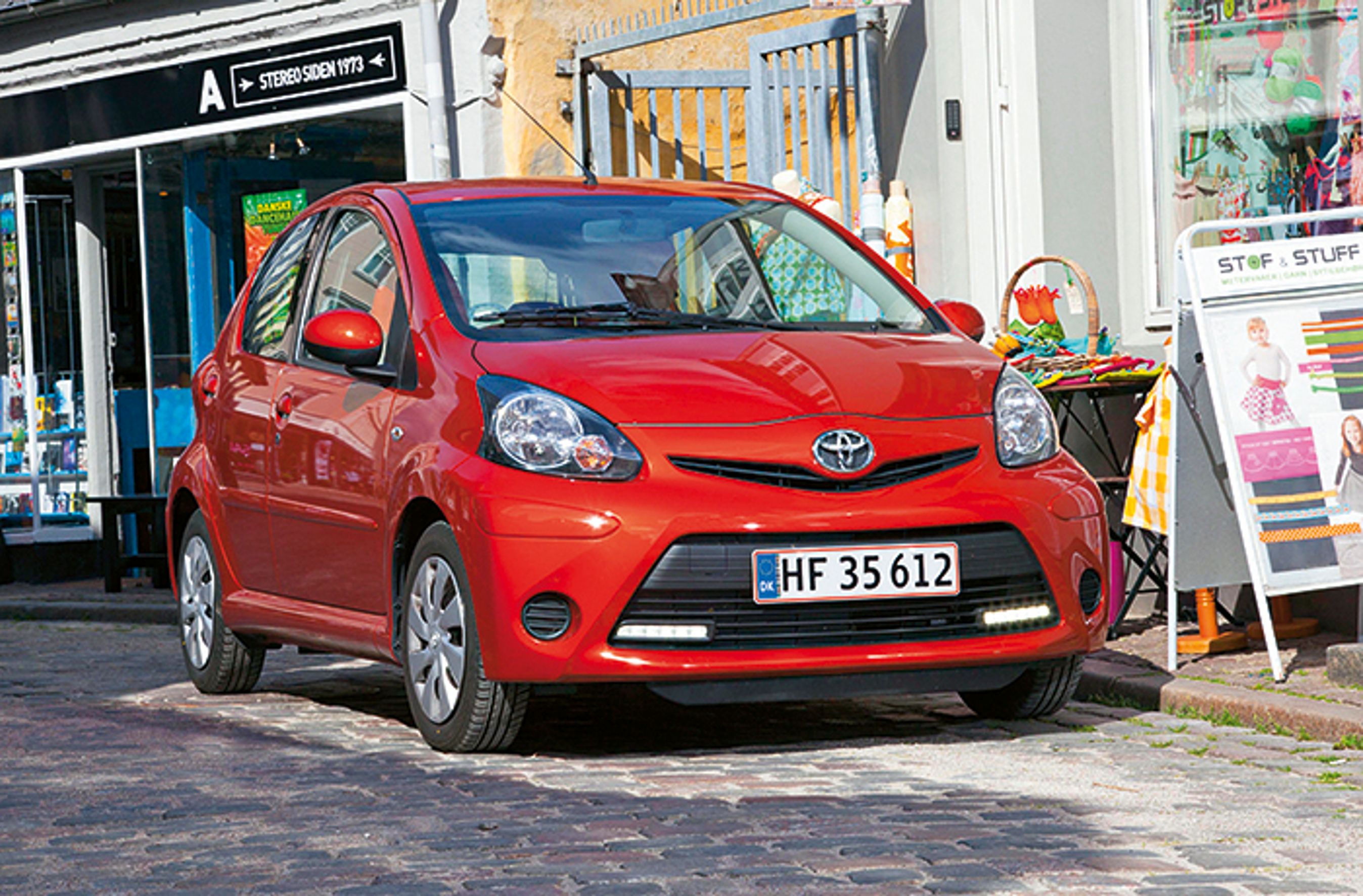 Toyota Aygo forfra