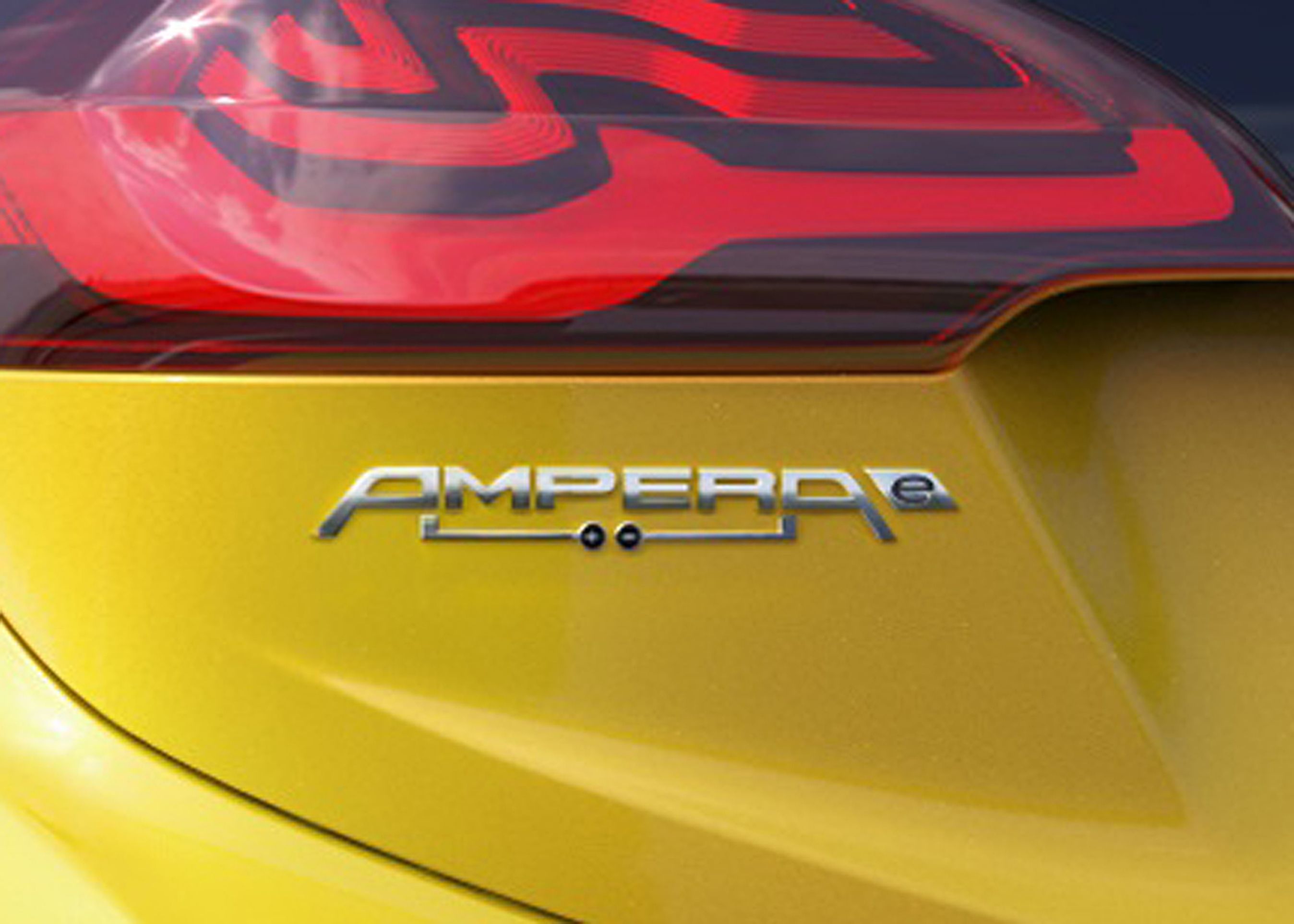 Den ney elbiler genbruger Ampera-navnet, men får føjet et "e" til for at understrege det rent elektriske.