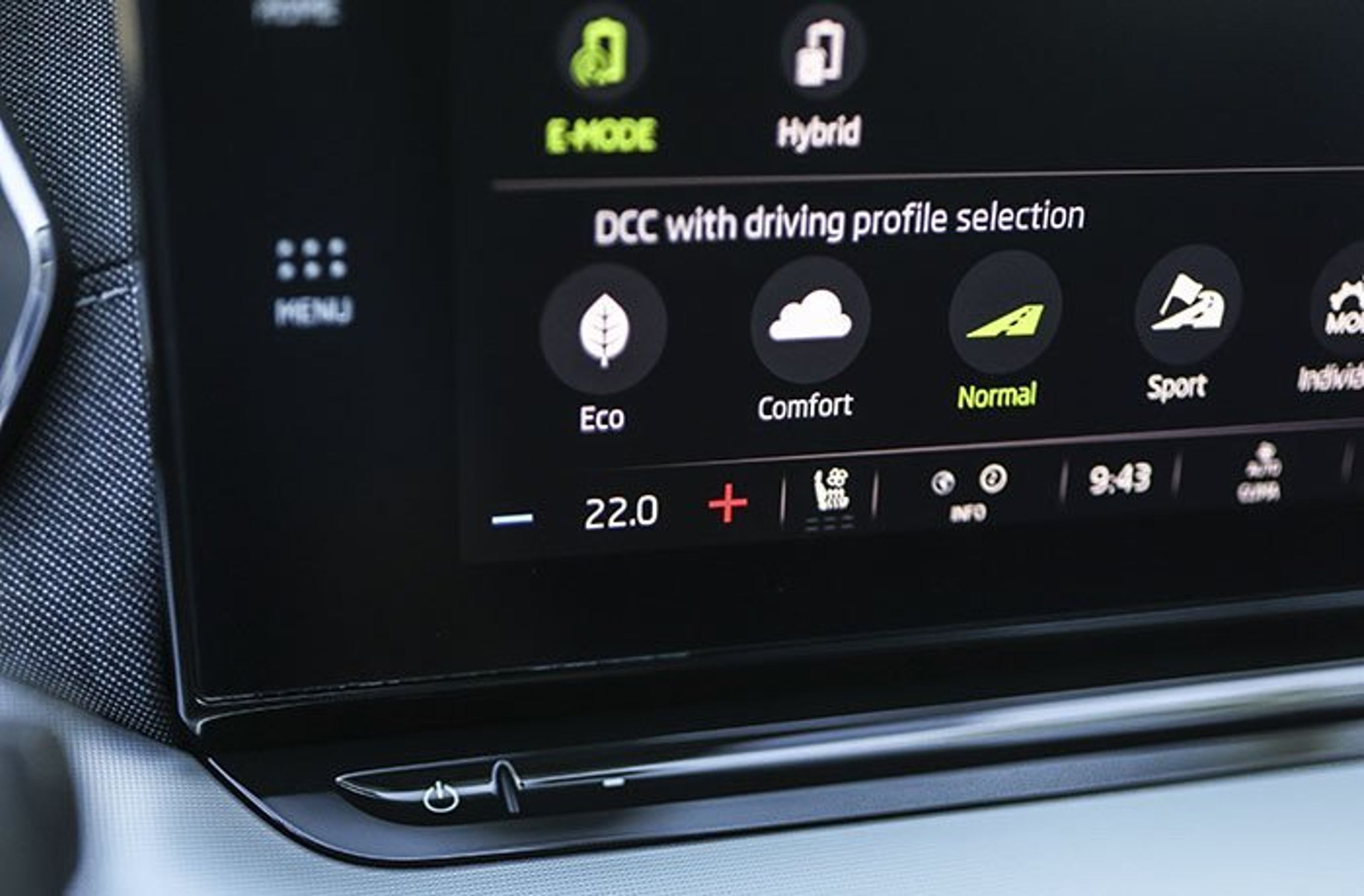 Skoda Octavia køreprogrammer