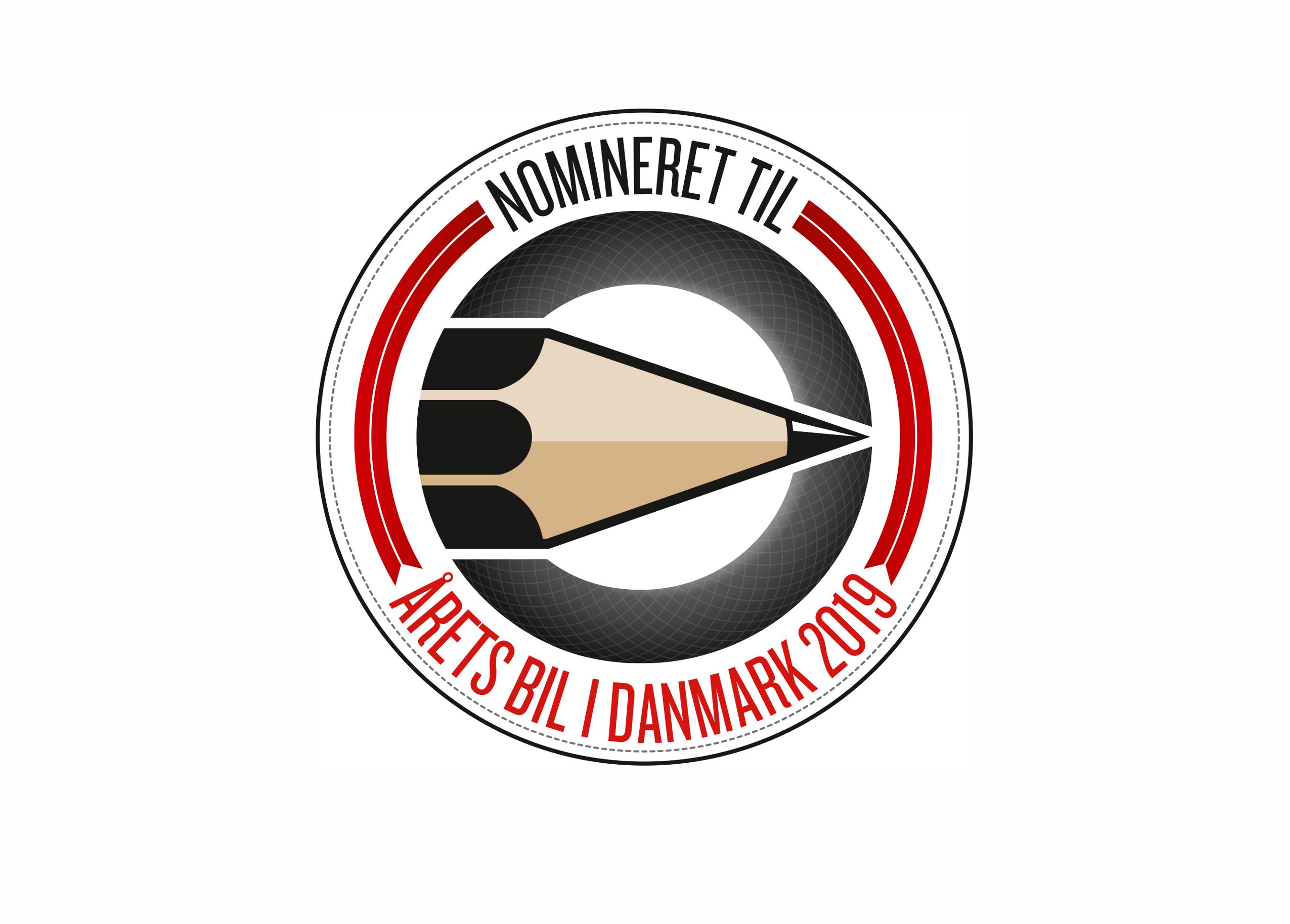 Logoet for Årets Bil i Danmark 2019.