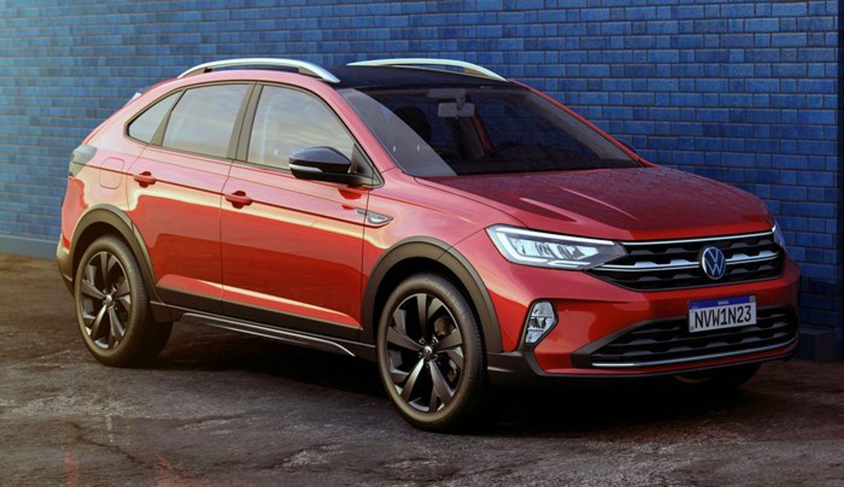 I Sydamerika hedder den lille coupé-SUV Nivus, men i Europa får den et andet navn.