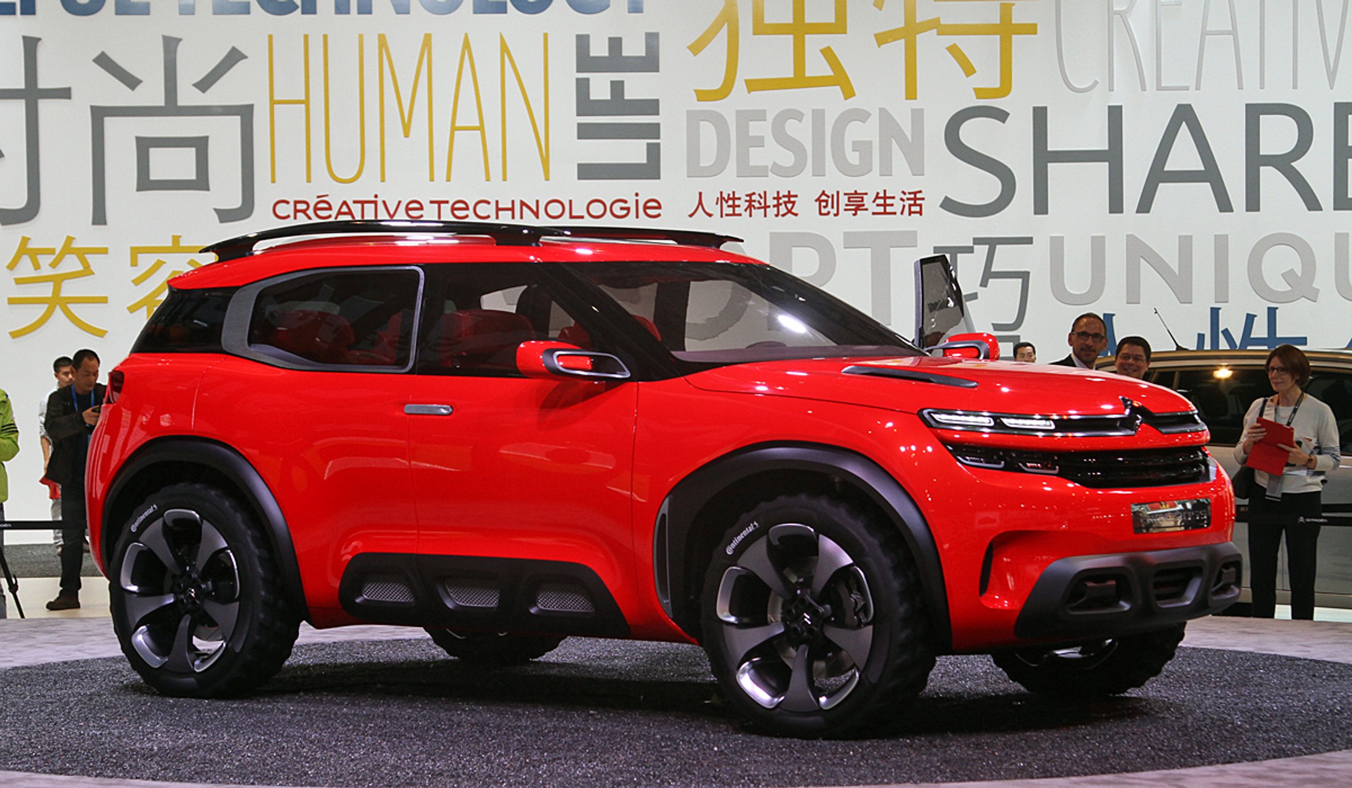 Citroën Aircross har verdenspremiere på biludstillingen i Shanghai.