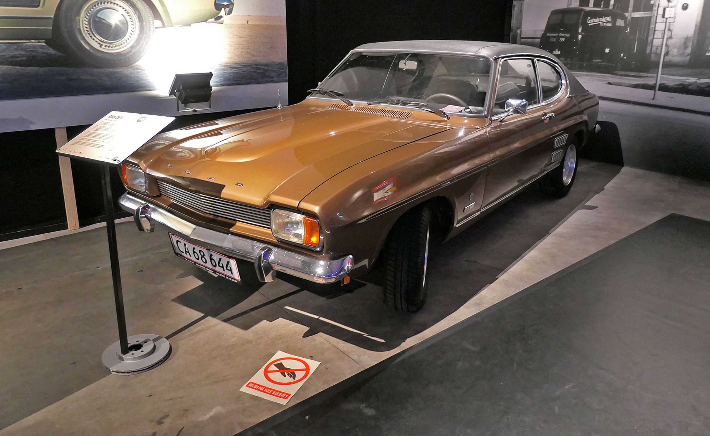 Ford Capri blev i 1969 som den første kåret som Årets Bil i Danmark.