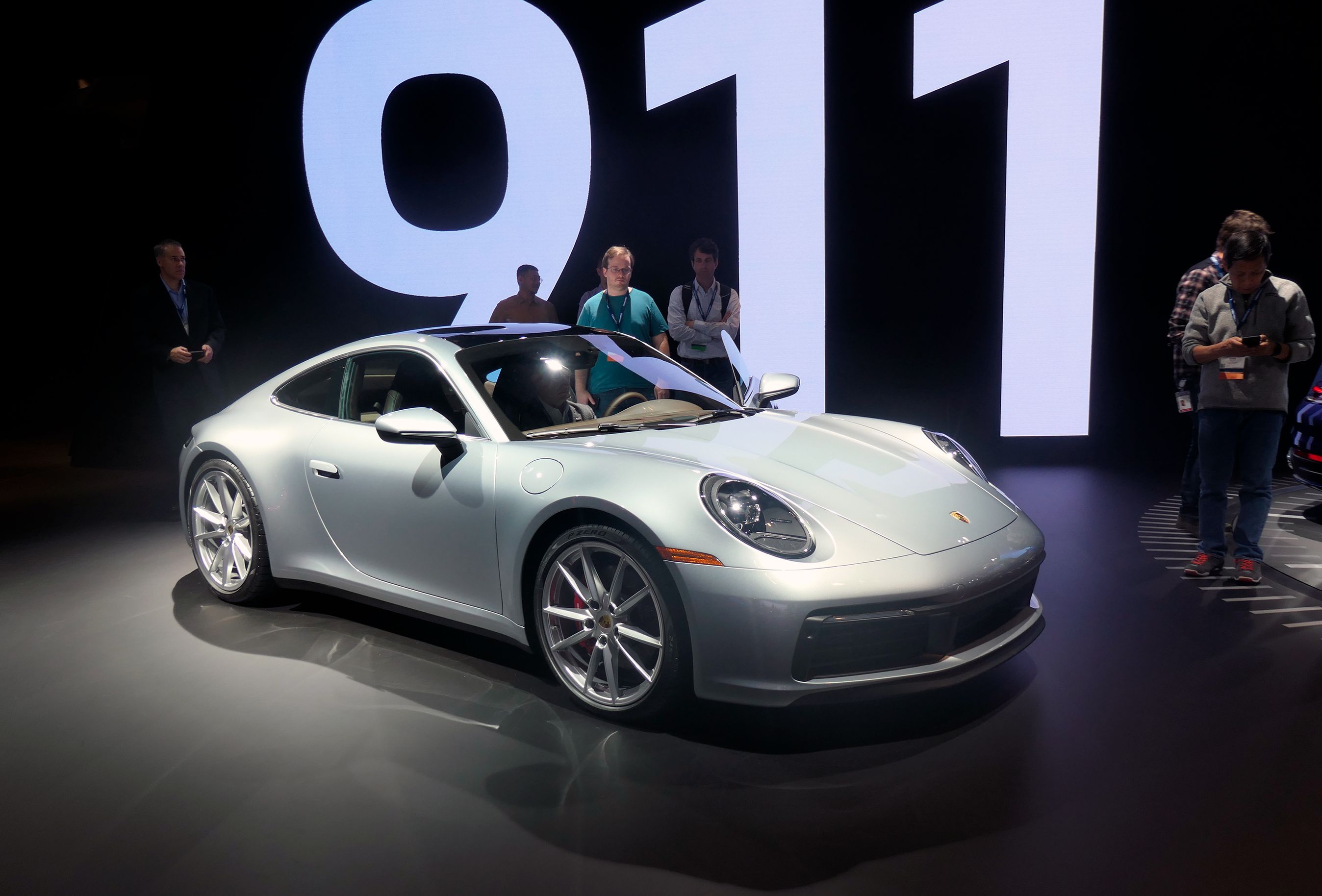Porsche 911-premieren i Los Angeles.