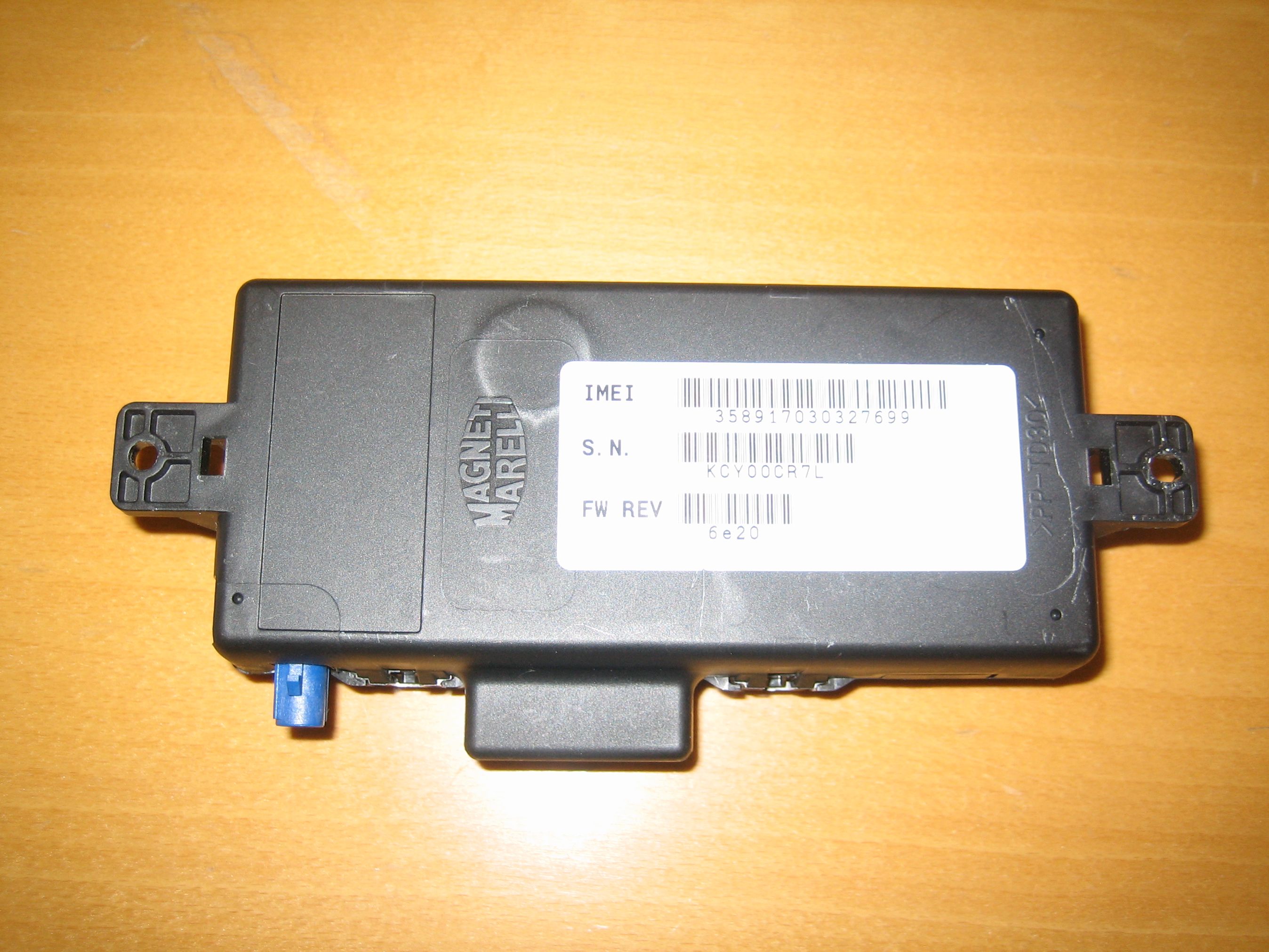 En "Alkaboks" som denne kan dokumentere bilens fart ved en eventuel ulykke.