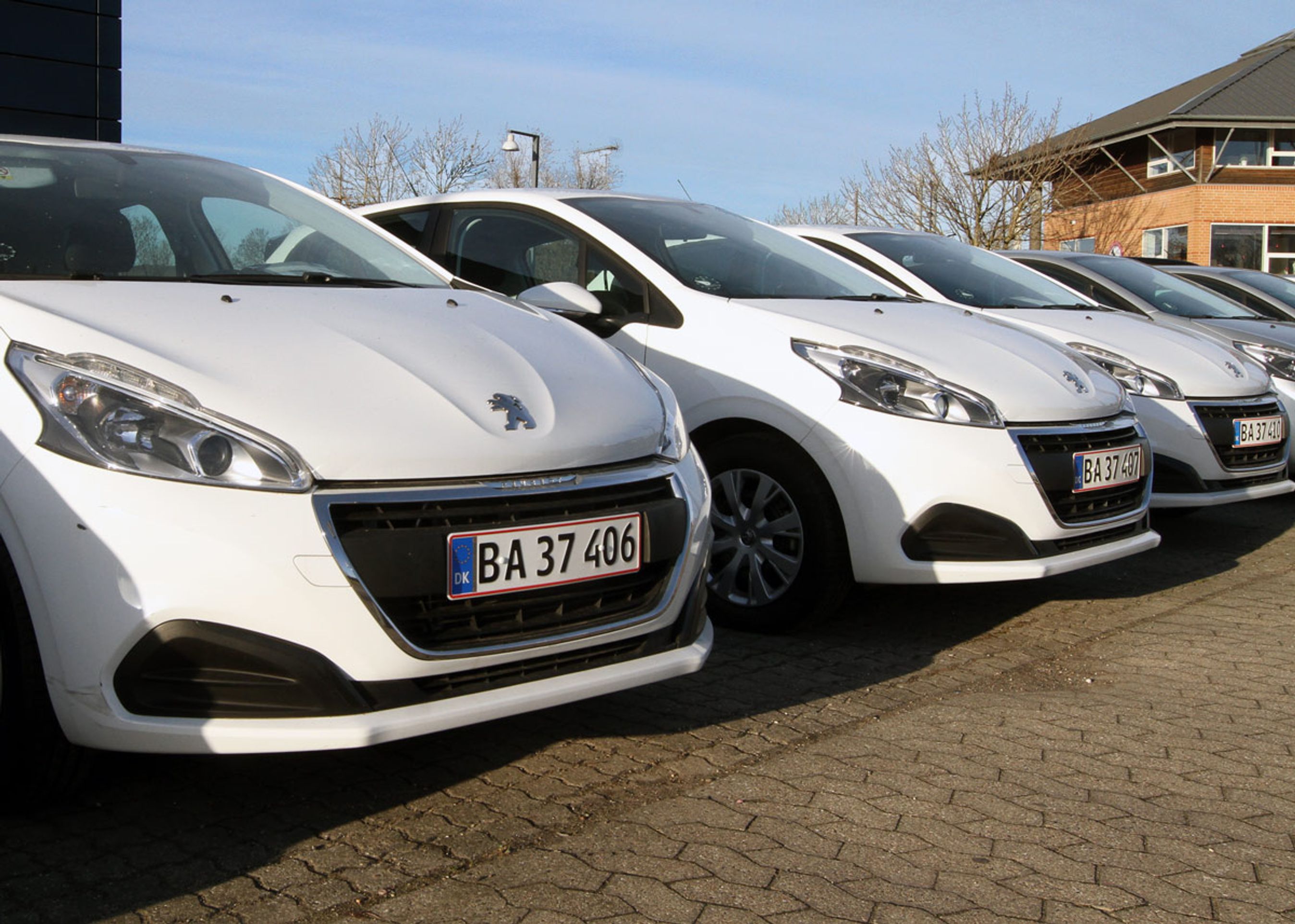 Peugeot 208 når næsten op på 10.000 styks i 2016. Omkring halvdelen er privatleaset. Fotos: Torben Arent